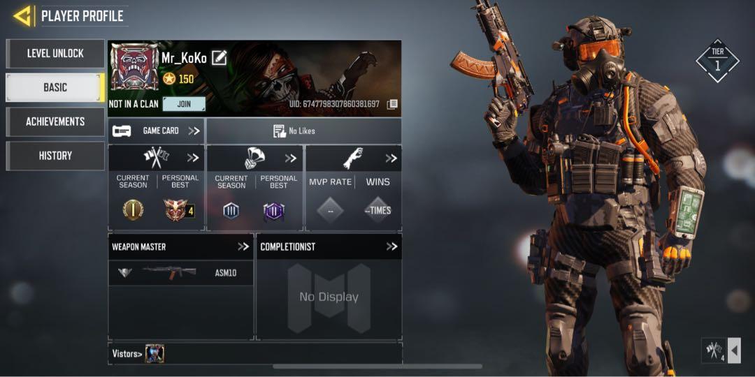 Cod mobile account, Video Gaming, Gaming Accessories, InGame Products