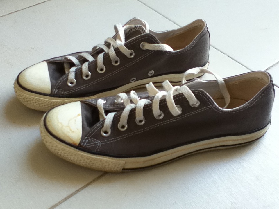 CONVERSE ALL STAR RUBBER SHOES LOW CUT, Men's Fashion, Footwear, Sneakers  on Carousell