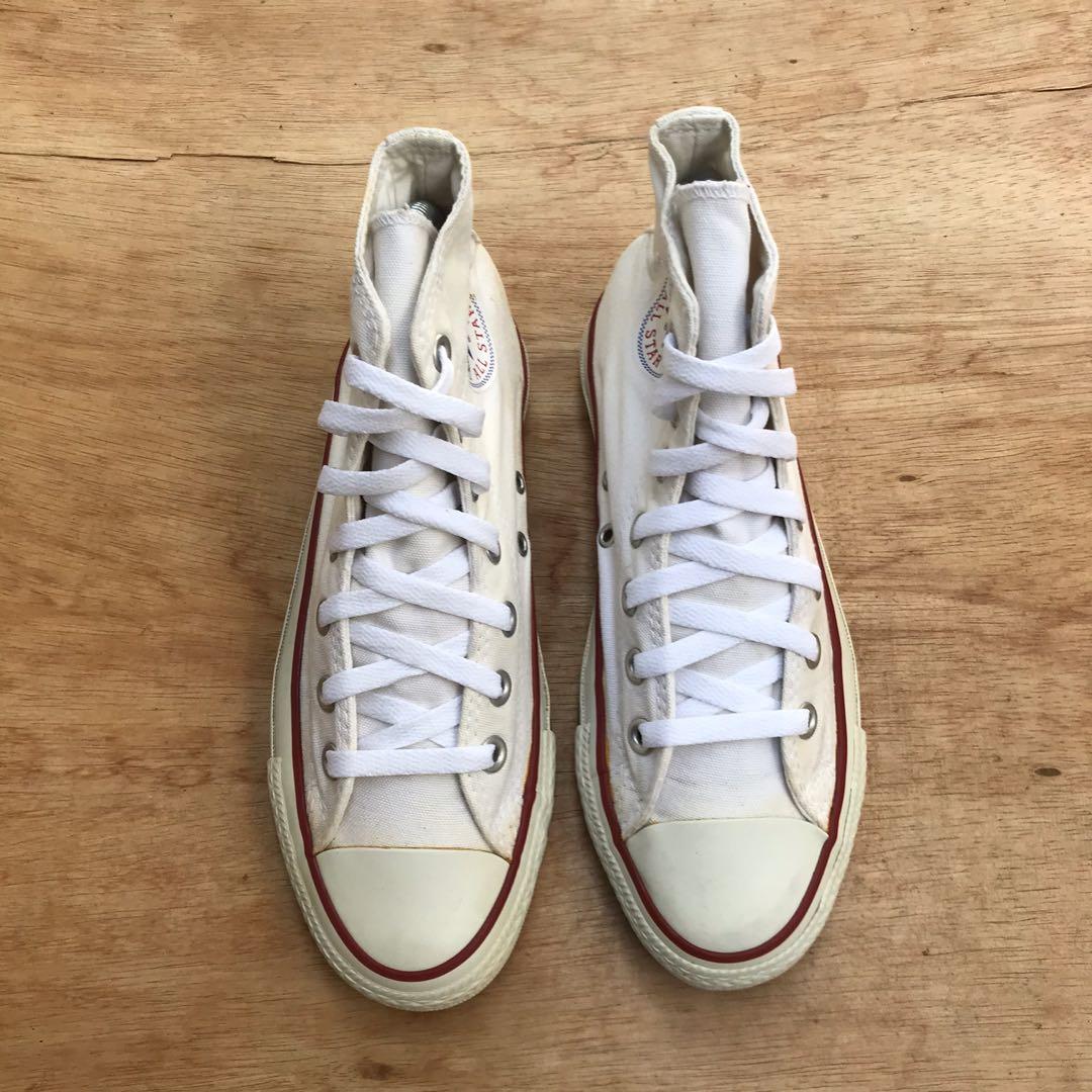 White converse shop size 5.5 uk