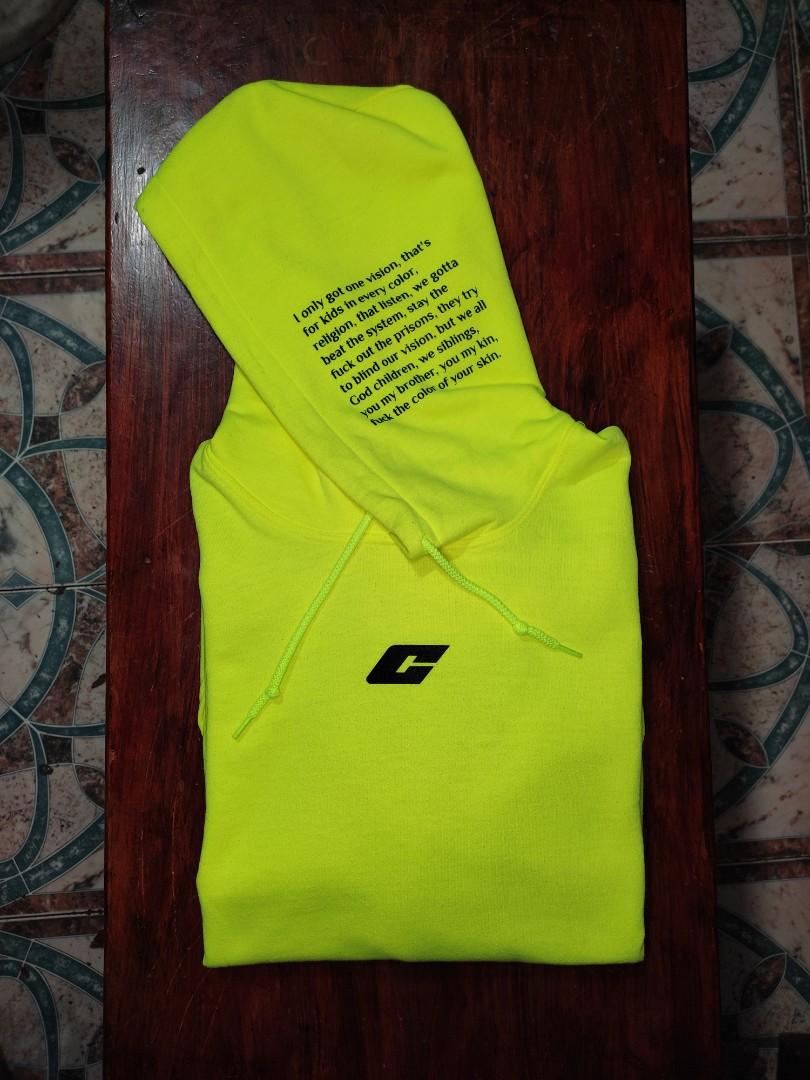 COZIEST NEON GREEN HOODIE, Men's Fashion, Tops & Sets, Hoodies on Carousell