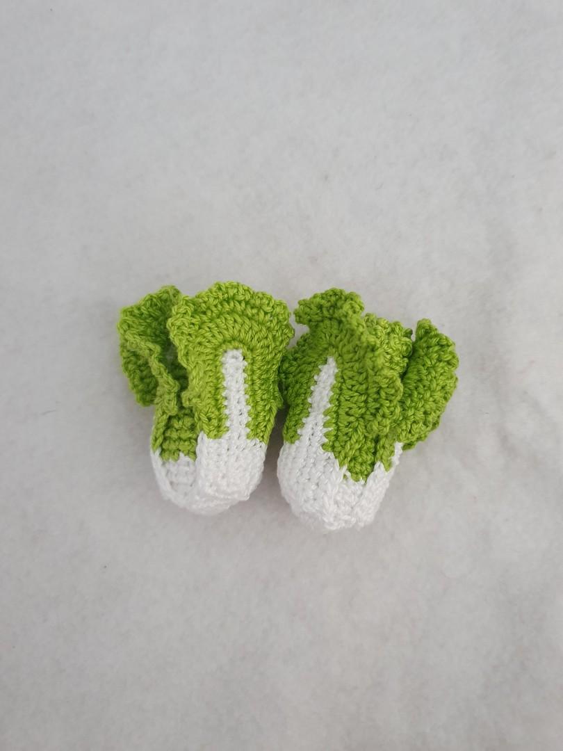 Crochet Chinese Cabbage Keychain, Hobbies & Toys, Stationery & Craft