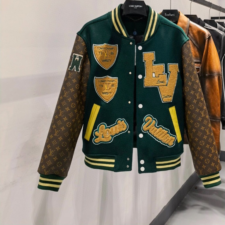 Custom Louis Vuitton jacket by Etai