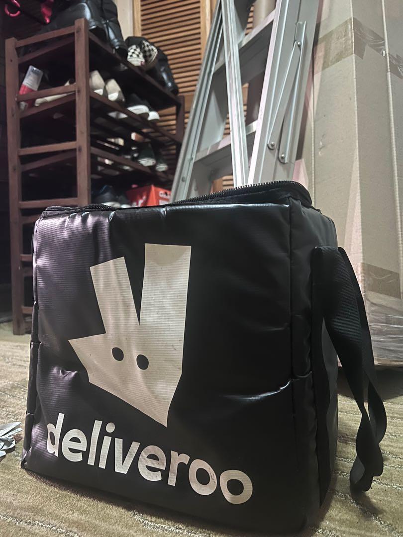 Deliveroo Bag (black), Motorcycles, Motorcycle Accessories on Carousell