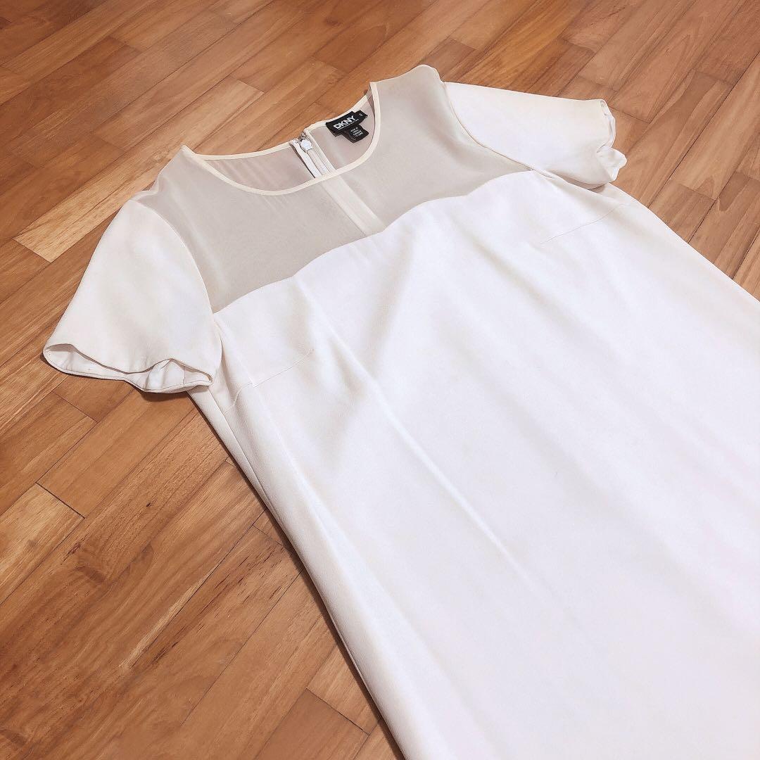 dkny cream dress, Women's Fashion 