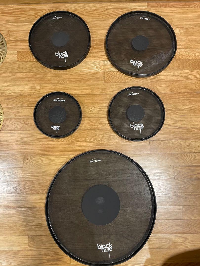 Drum Mutes RTOM Black Hole, Hobbies & Toys, Music & Media, Musical