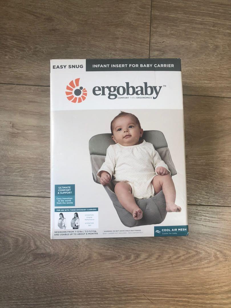 ergobaby easy snug infant insert