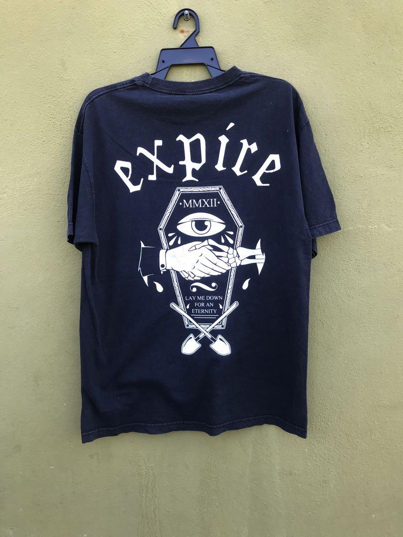 EXPIRE HARDCORE BAND TEE, Men’s Fashion, Tops & Sets, Tshirts & Polo