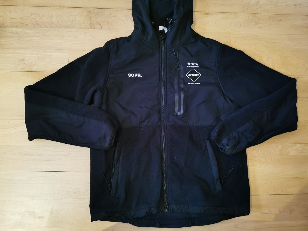 Fcrb hybrid fleece jacket sophnet S, 男裝, 上身及套裝, 衛衣- Carousell