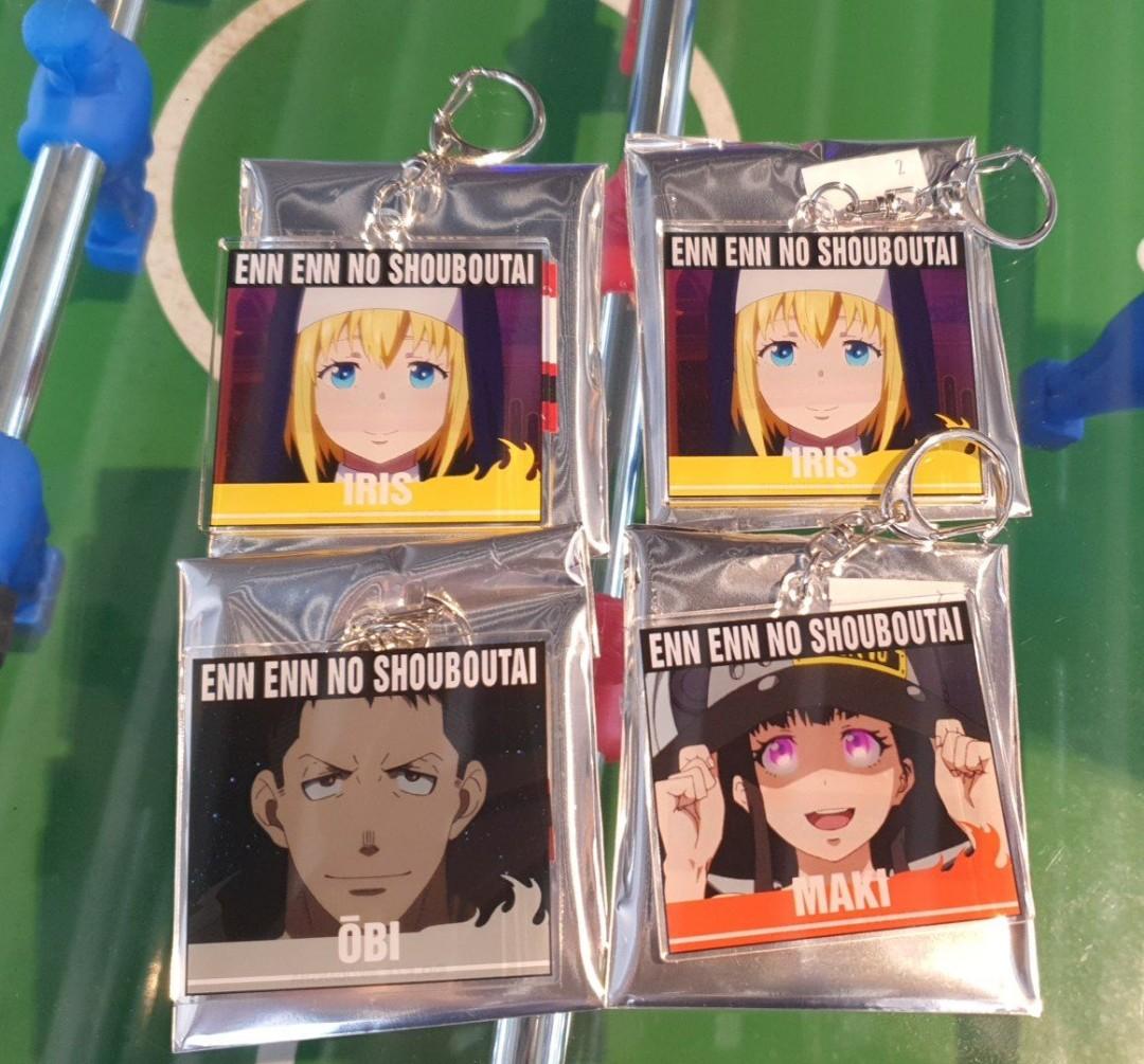 Fire force Keychains, Hobbies & Toys, Memorabilia & Collectibles, Jpop