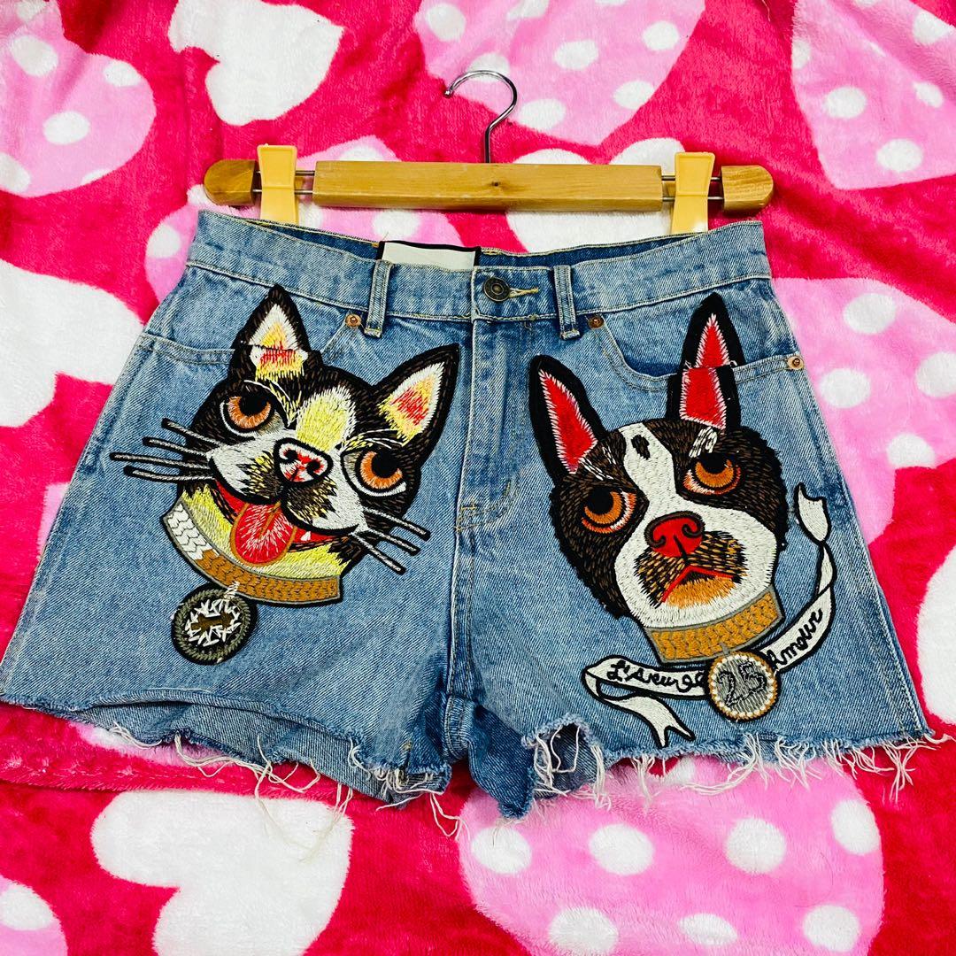 Gucci denim shop shorts