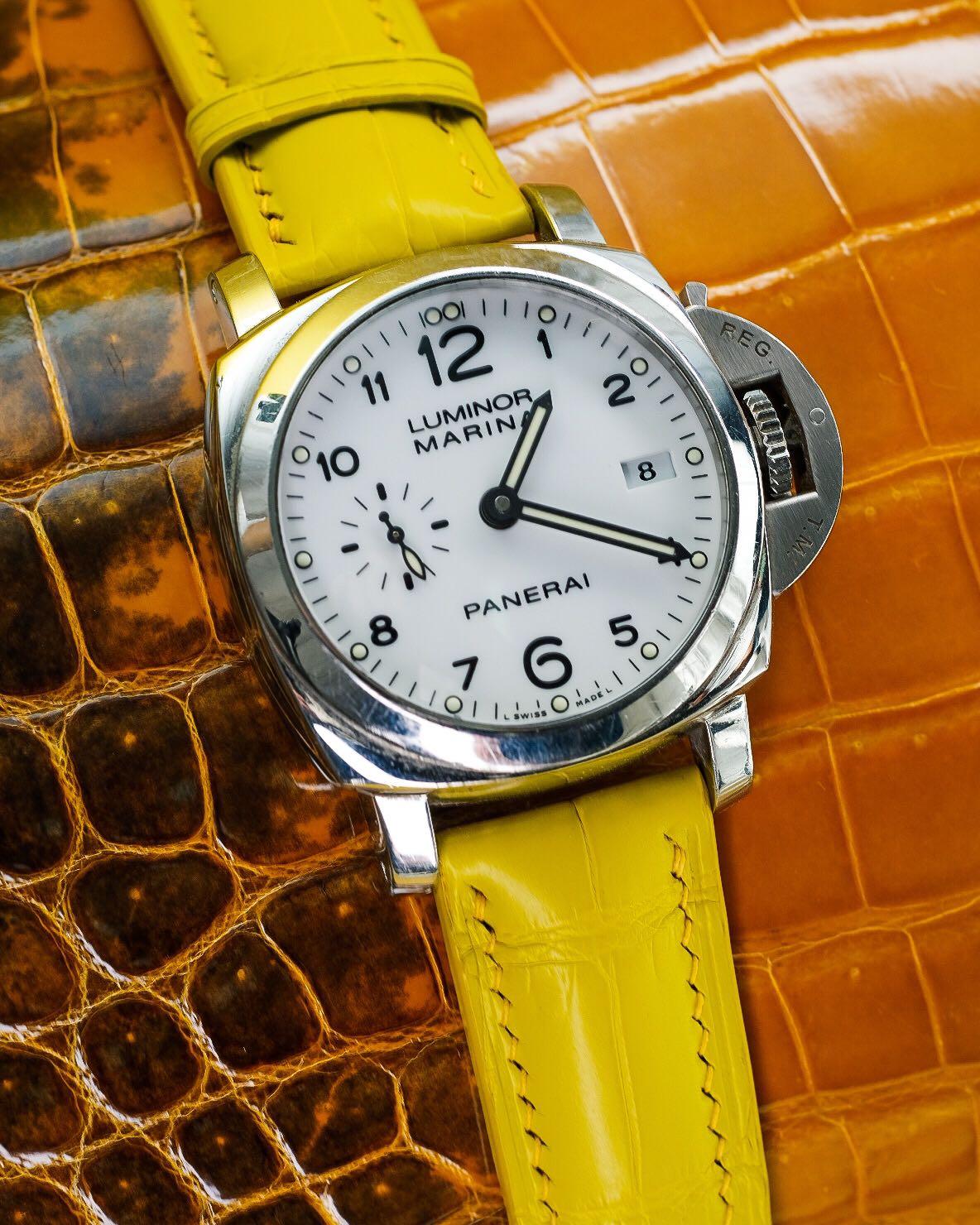 Luminor panerai rubber strap outlet