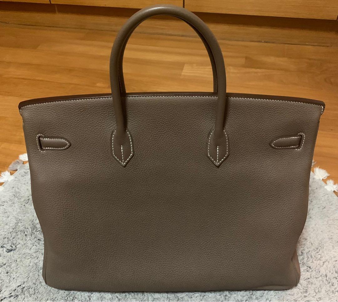 Hermes Birkin 30 Veau Togo Gold, GHW Handbag A-Stamp