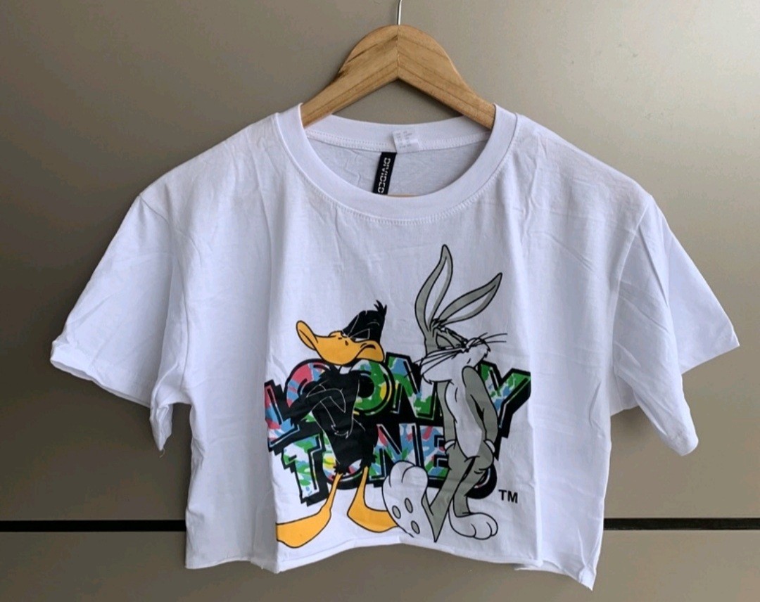 Looney tunes h&m shirt Clearance