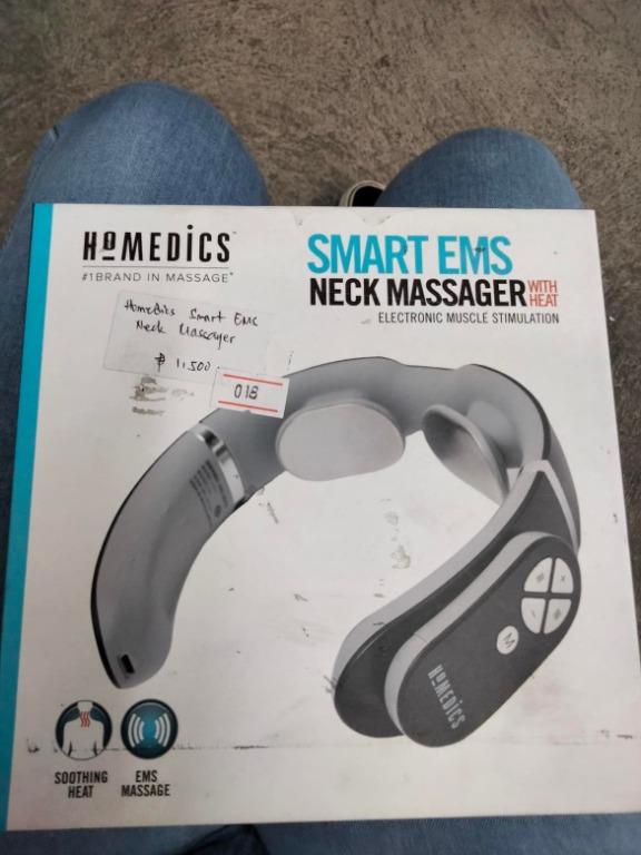 Homedics Smart EMS Neck Massager (Category: Massage Devices) located in San Pedro. Submitted by affordable_surplus.1 (Listing ID 1130507300, Image 1). Description: Homedics Smart EMS Neck Massager ₱1,500 REMINDER!! - ALL ITEMS are from Australia. - Some items are SUPLUS/USED or BRAND NEW. - No COD - Payment First Via GCASH or Bank Transfer - Delivery via Lalamove/Toktok/Mr.Speedy. -Customer pays for shipping cost. Visit our store located at Shop 