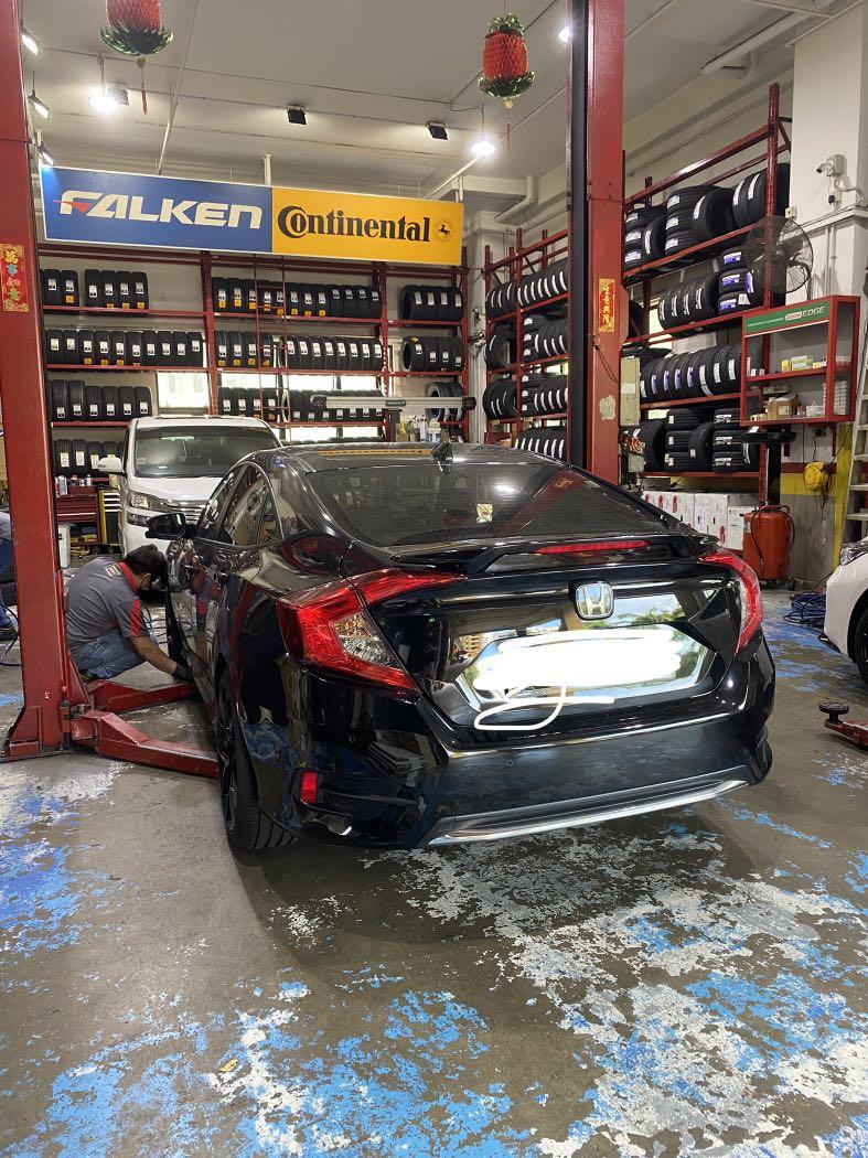 Diffusers Fc Honda Civic FC Stock Diffuser, Car Accessories, Accessories on Carousell