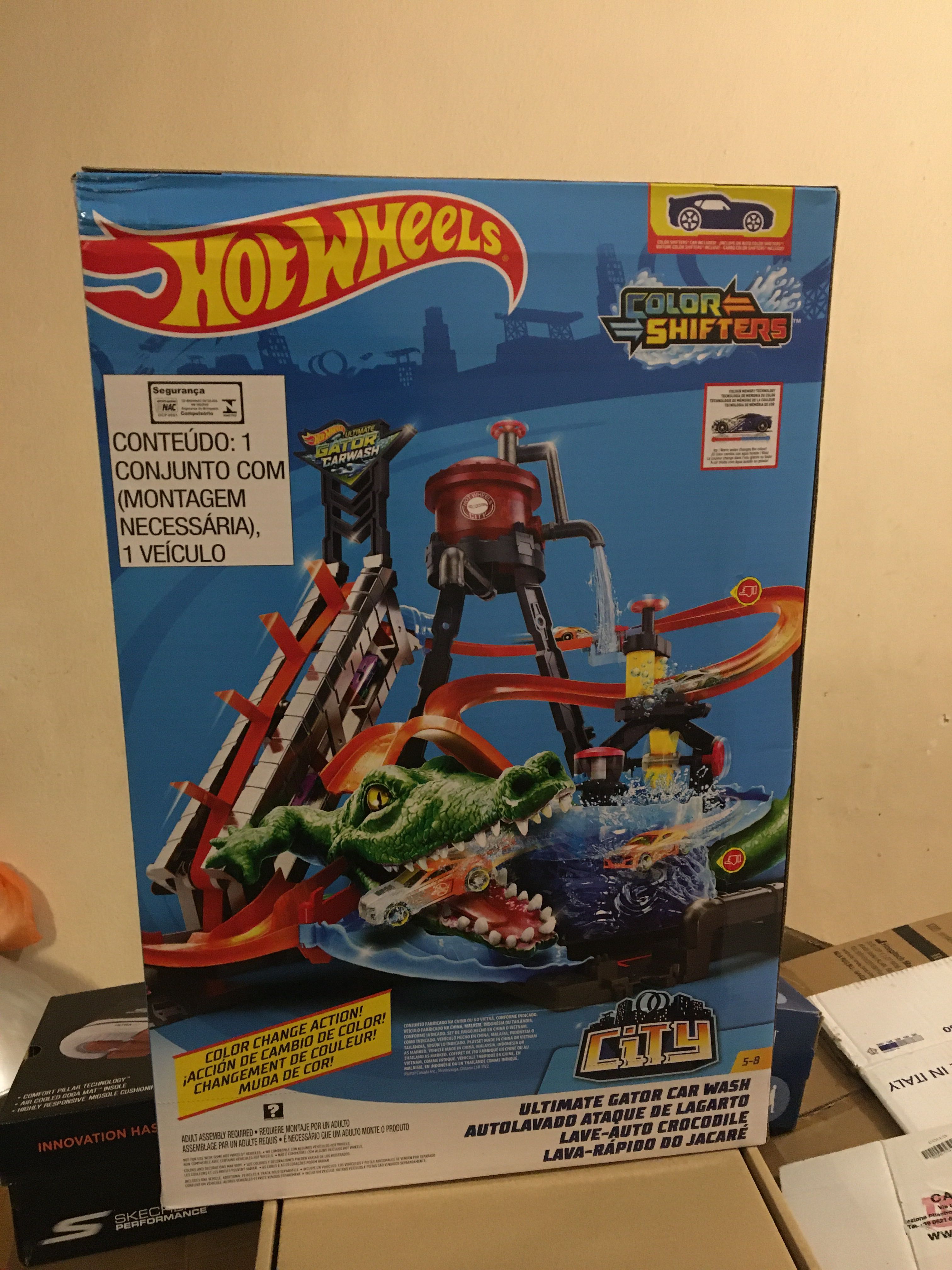 Pista Hot Wheels Ultimate Gator Car Wash Wheels Ultimate Gator Car