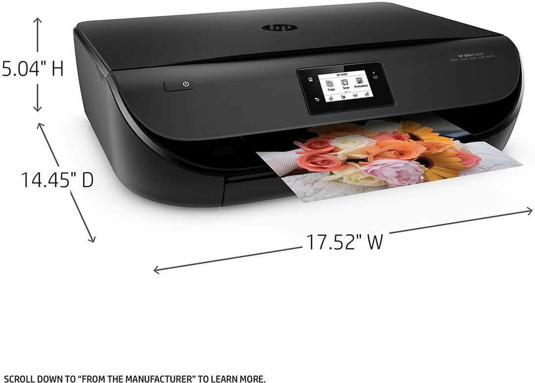 Hp Envy 5010 All In One Wireless Printer Copy And Scan With Integrated Wi Fi And Hp Smart App 6941