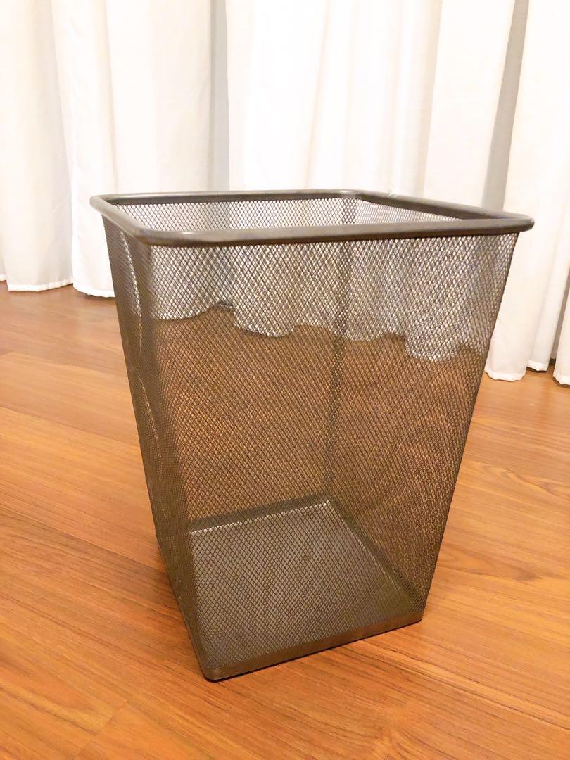 Ikea DOKUMENT wastepaper basket / trash bin, Furniture & Home Living, Home Improvement