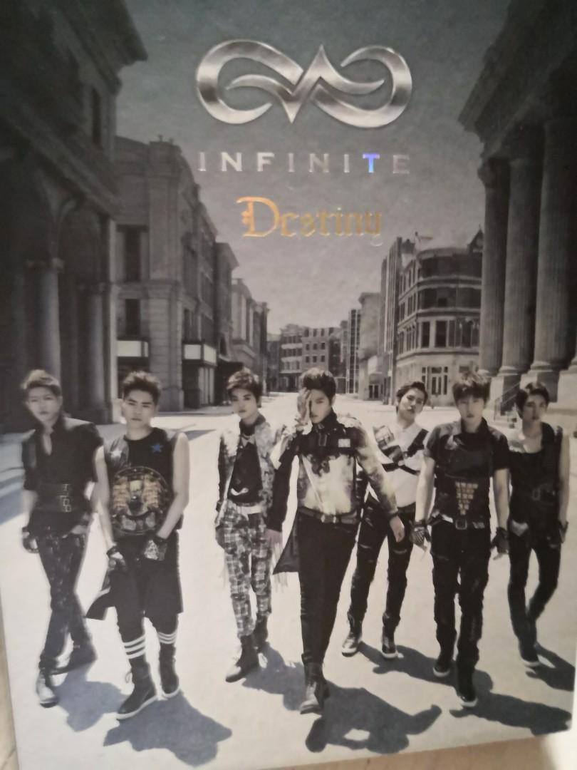 DESTINY CD Postcard+Poster,New Original Vol.2 INFINITE 2nd Single Album 