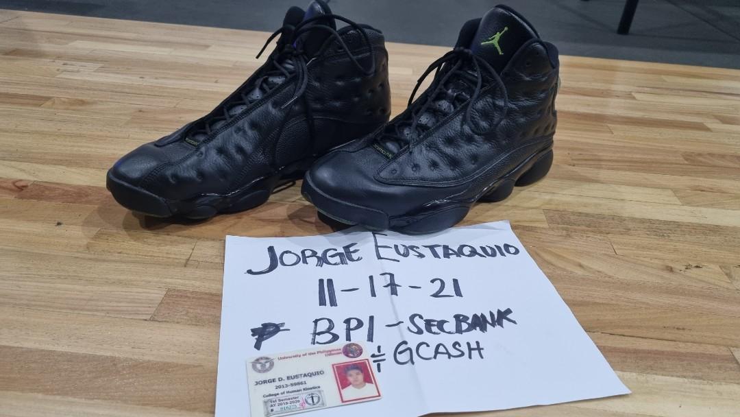 Jordan 13 triple online black