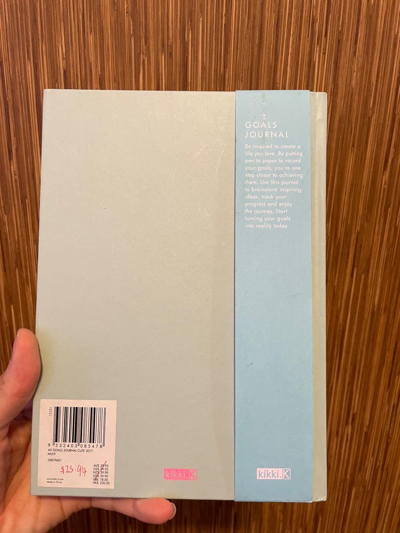 Kikki K Goals Journal, Hobbies & Toys, Stationery & Craft, Other