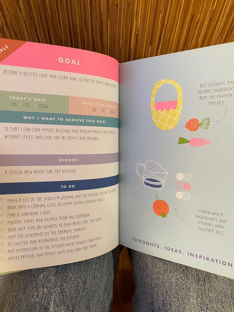 Kikki K Goals Journal, Hobbies & Toys, Stationery & Craft, Other