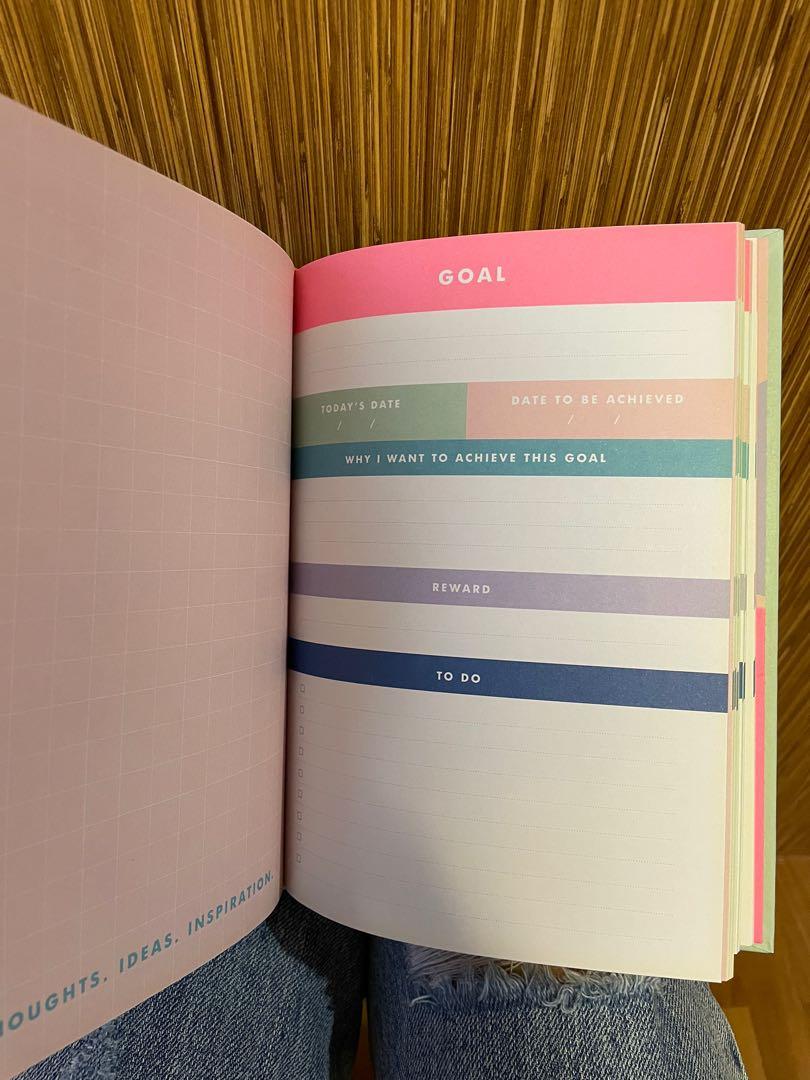 Kikki K Goals Journal, Hobbies & Toys, Stationery & Craft, Other