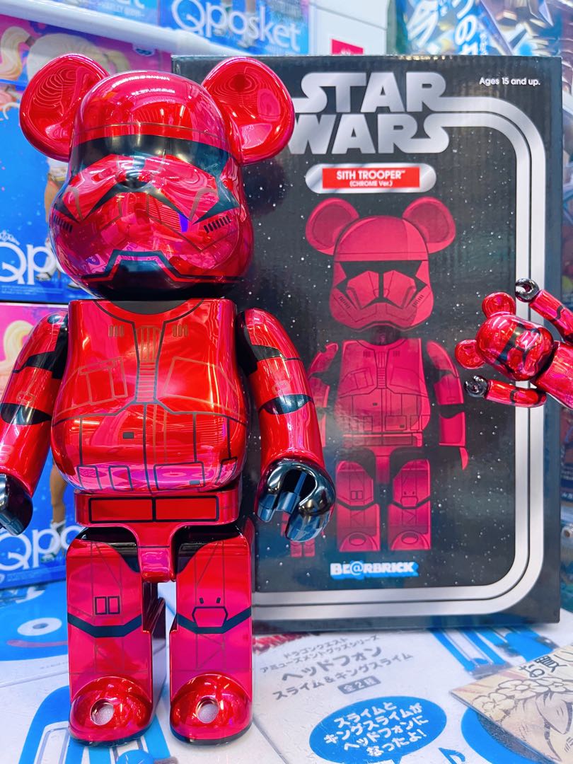 BE@RBRICK SITH TROOPER CHROME 100％ 400％ - フィギュア