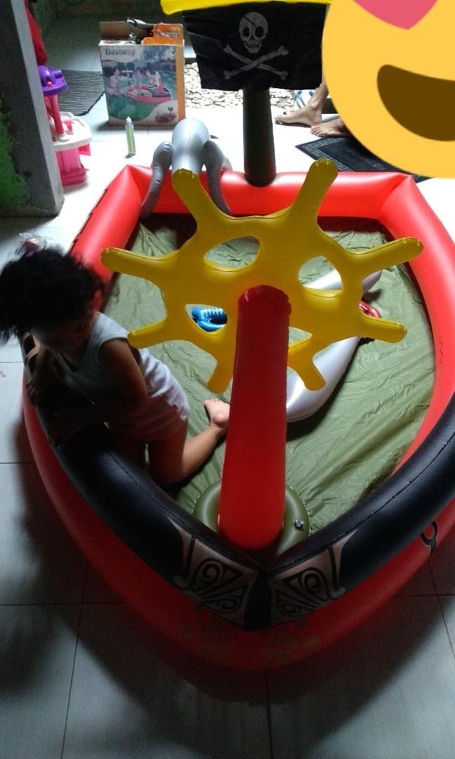Kolam renang anak pirate play pool BAJAK LAUT BESTWAY 53041 Bayi