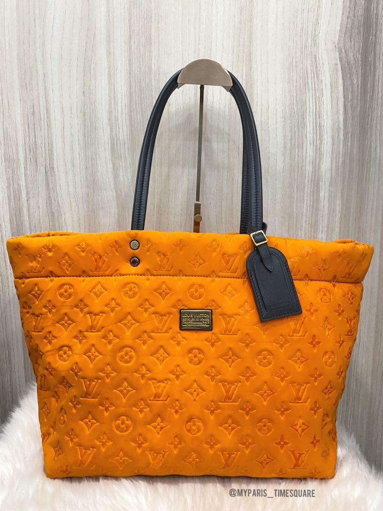 Louis Vuitton Limited Edition Orange Monogram Neoprene Scuba MM