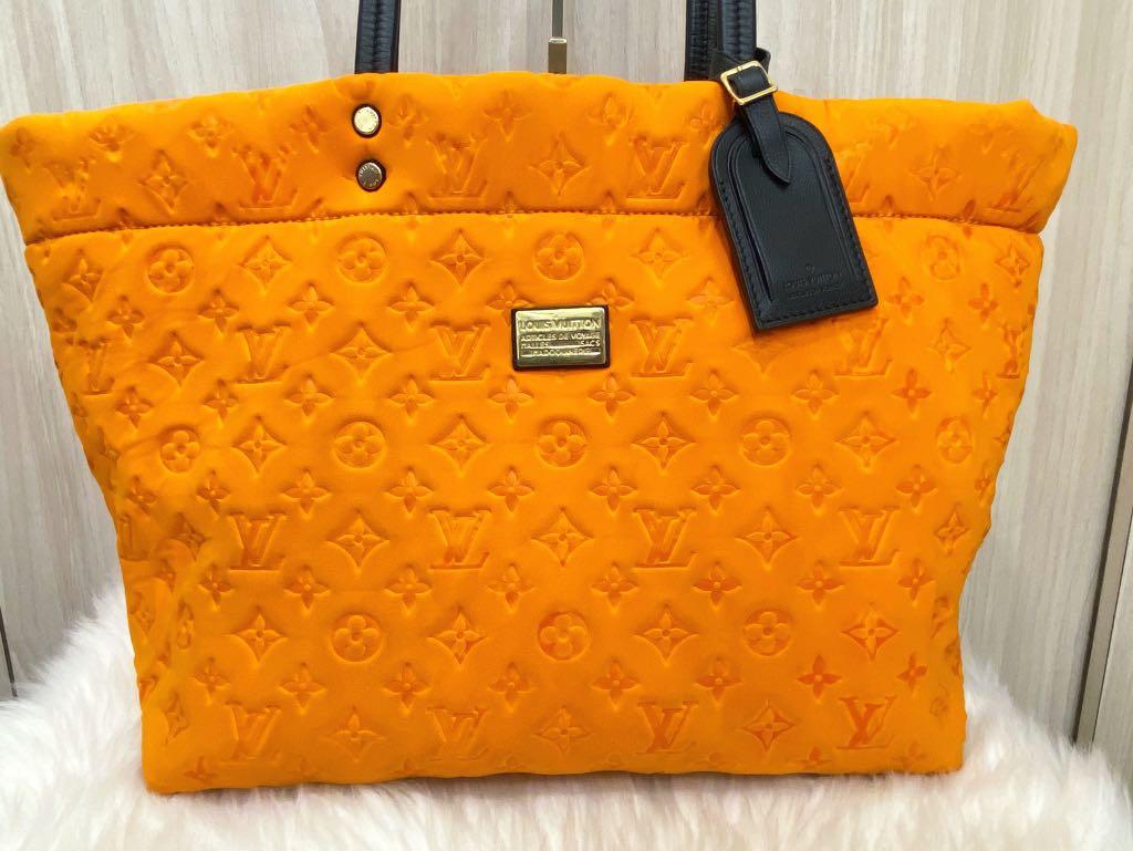 Louis Vuitton Limited Edition Orange Monogram Neoprene Scuba MM