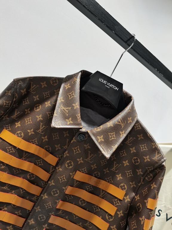 Louis Vuitton x Nigo Monogram LV Toile Military Jacket Dark Brown