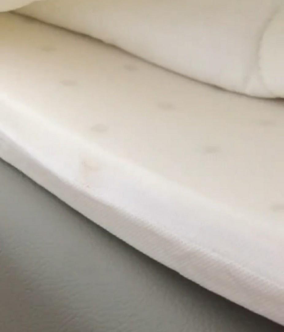 Latex Natural Rubber Mattress Topper, Furniture & Home Living