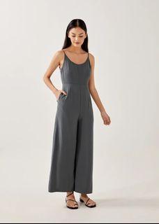 LB padded strappy back jumpsuit love bonito
