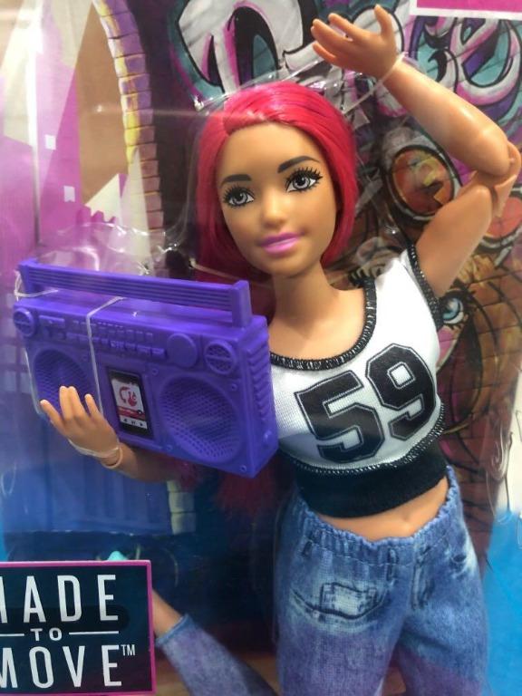 Made To Move Curvy Dancer Barbie Doll Hobbies Toys Toys