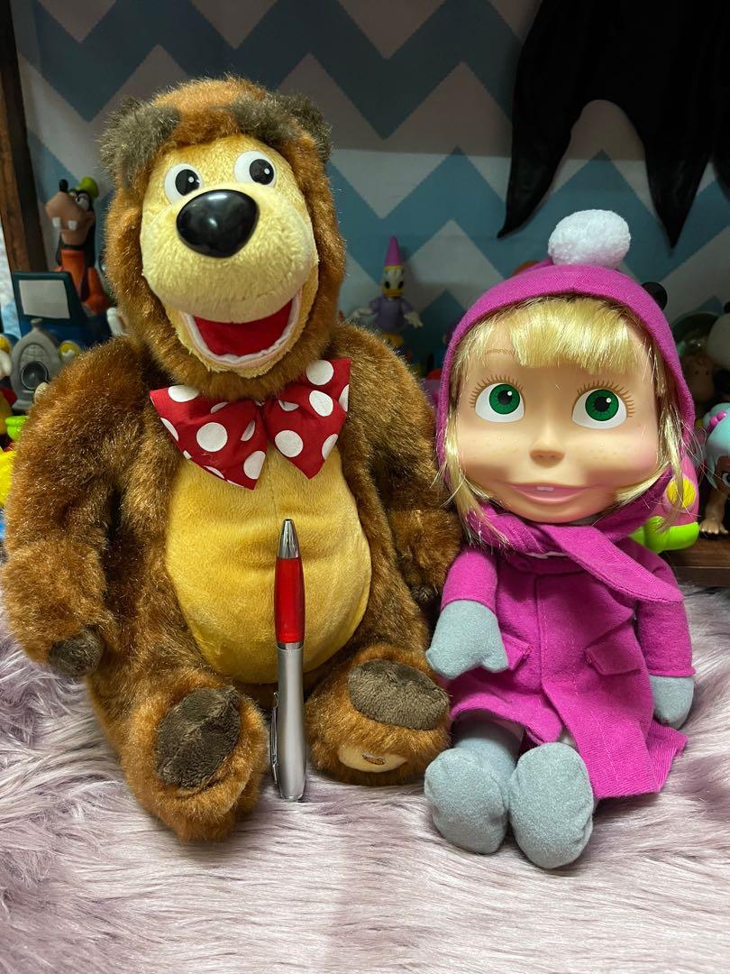 Masha and the bear plush toy store