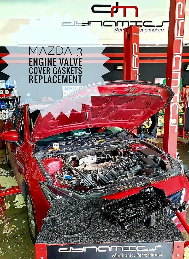 Mazda 3/5: Engine Valve Cover Gaskets replacement, Car Accessories,  Accessories on Carousell