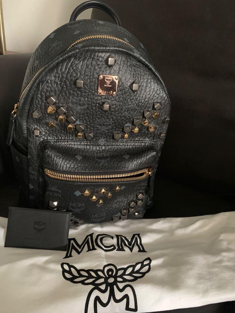 mcm backpack ebay