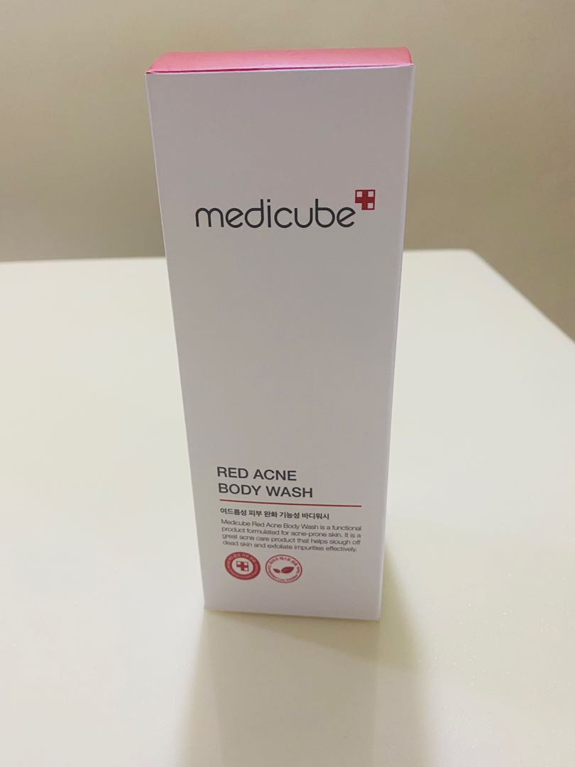 Medicube red acne body wash, Beauty & Personal Care, Bath & Body, Bath