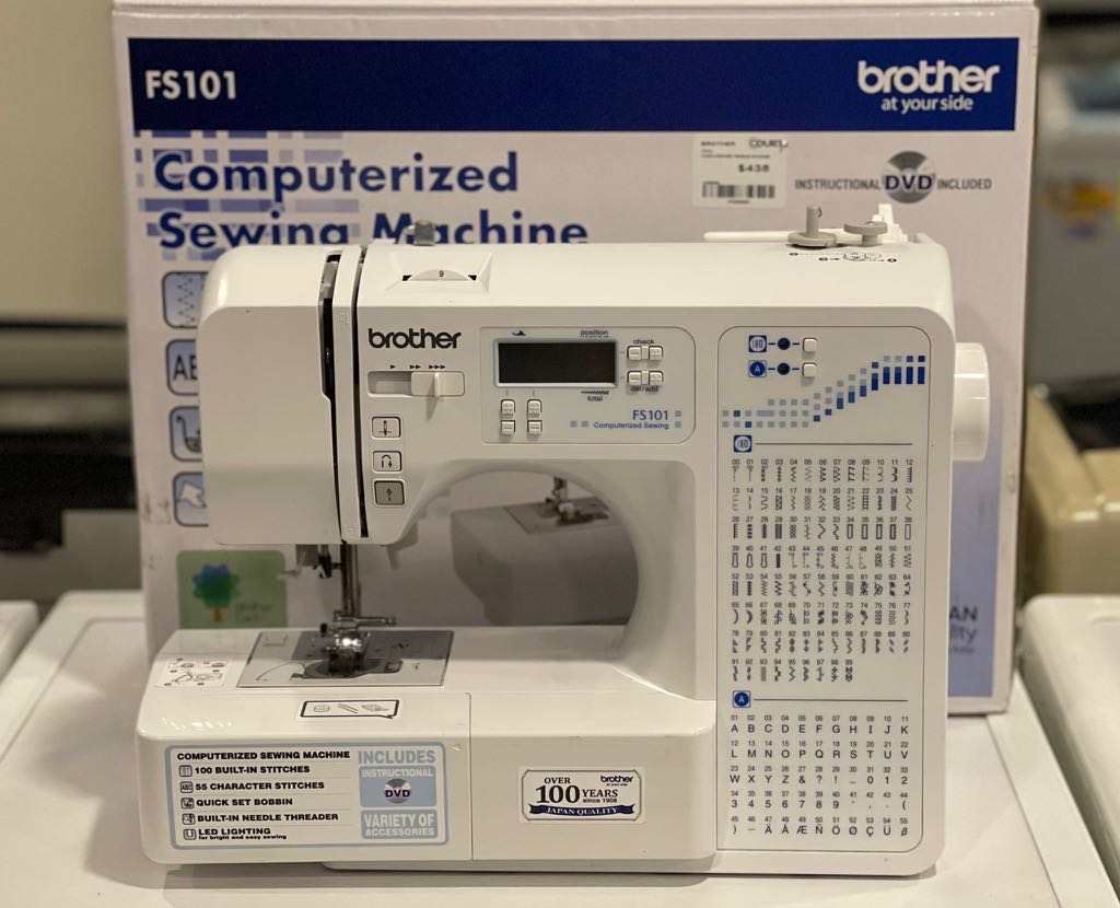 Mesin Jahit Brother FS101 Computerized Sewing Machine, TV & Home ...