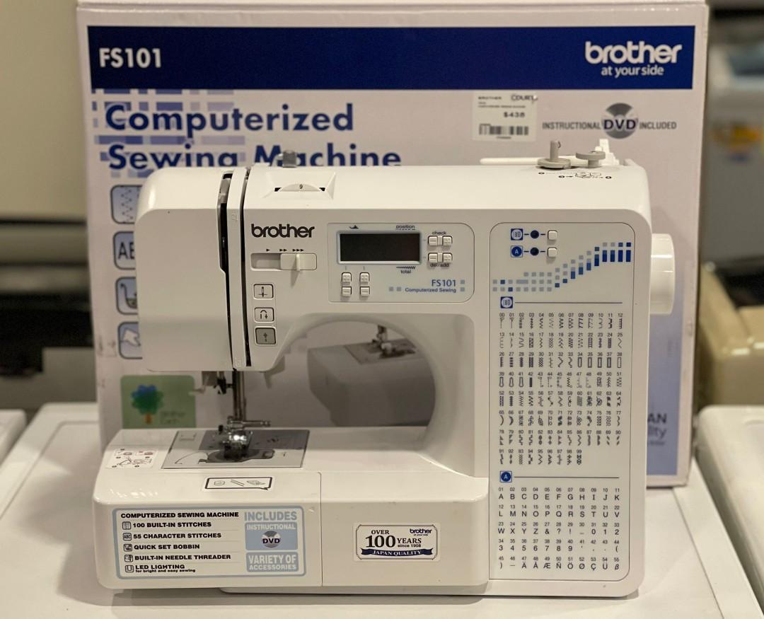 Mesin Jahit Brother FS101 Computerized Sewing Machine, TV & Home