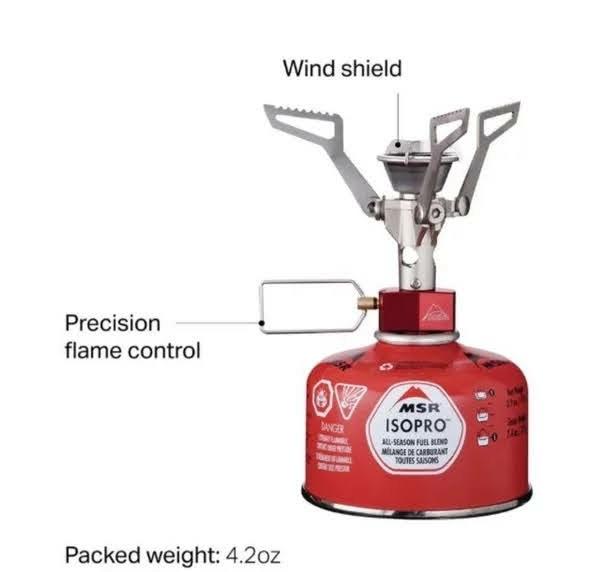 pocket rocket backpacking stove