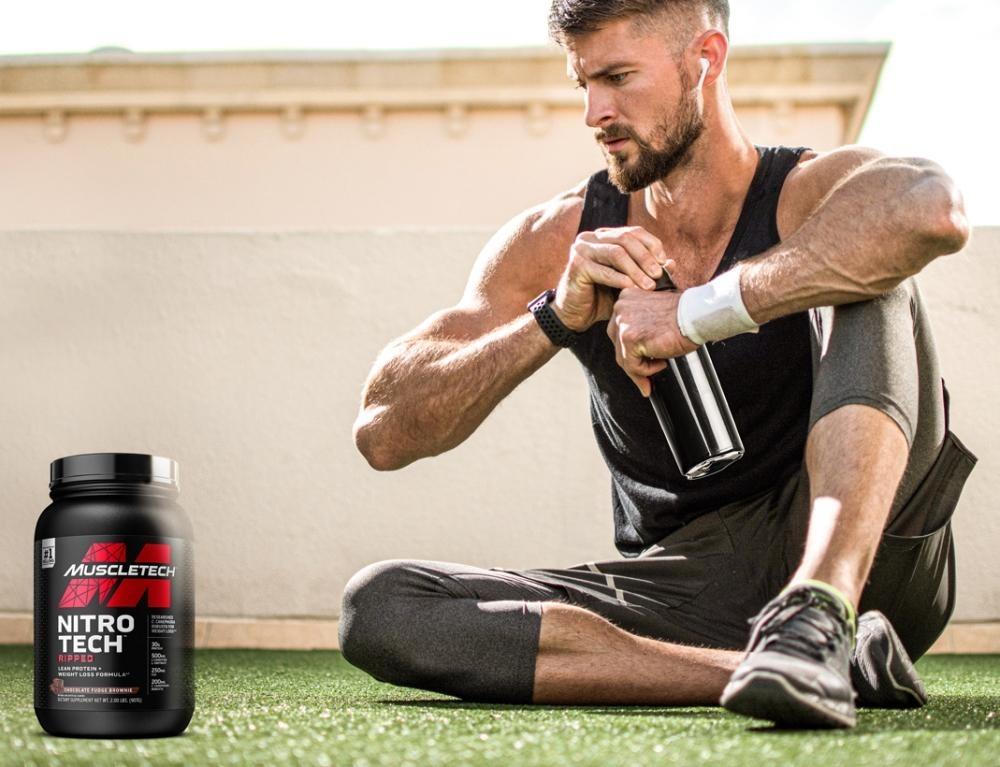 MuscleTech Nitro Tech Ripped 4 lbs, Health & Nutrition, Health ...