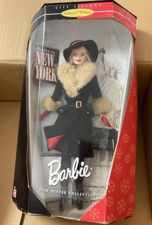 Barbie 1998 winter collection new york best sale