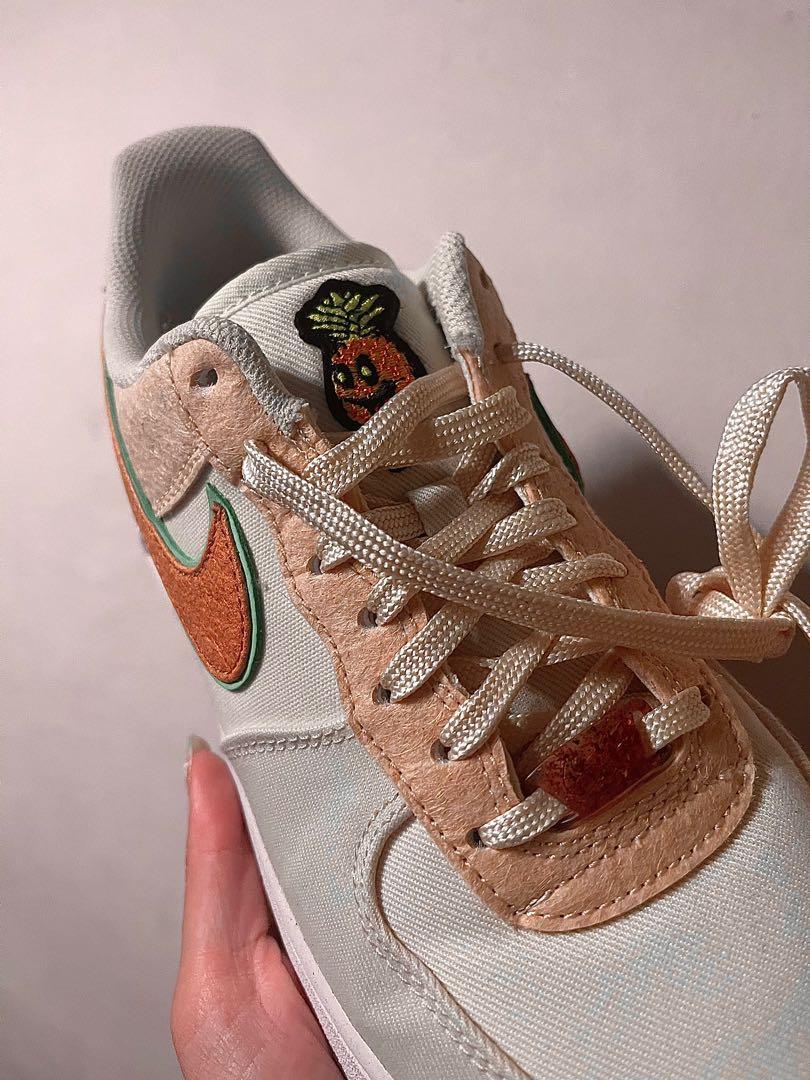 Nike Air Force 1 Low Happy Pineapple Coconut Milk, Men's Fashion