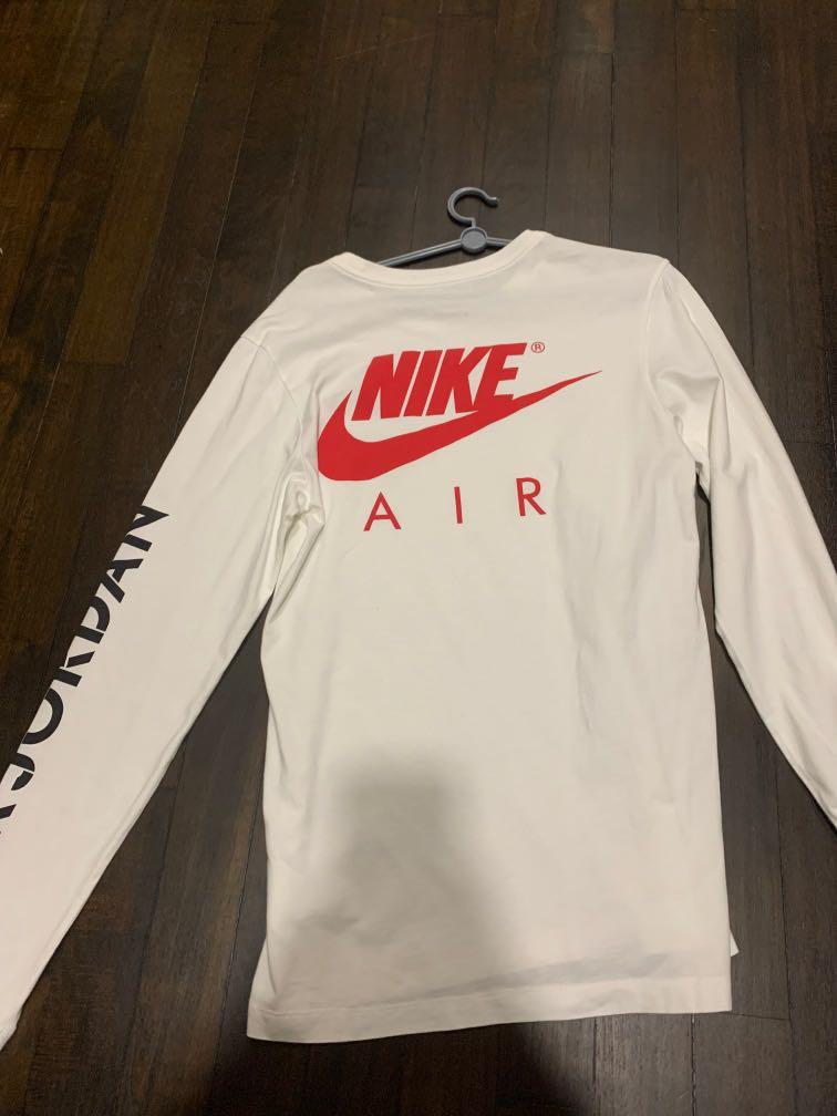 Nike air long sleeve tee store