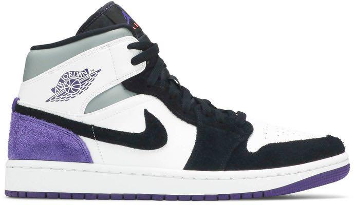 nike jordan 1 mid varisty purple se purple Women s Fashion Footwear Sneakers on Carousell
