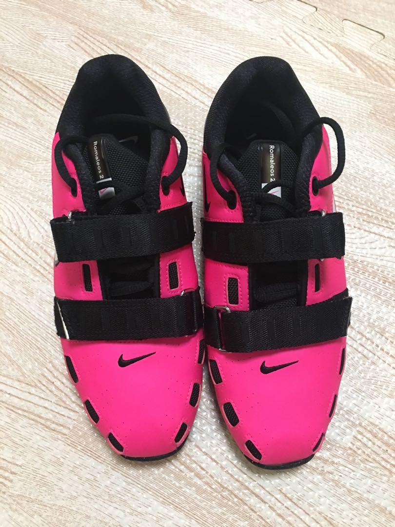 Nike Romaleos 2 hot pink men s US 8.5 Carousell