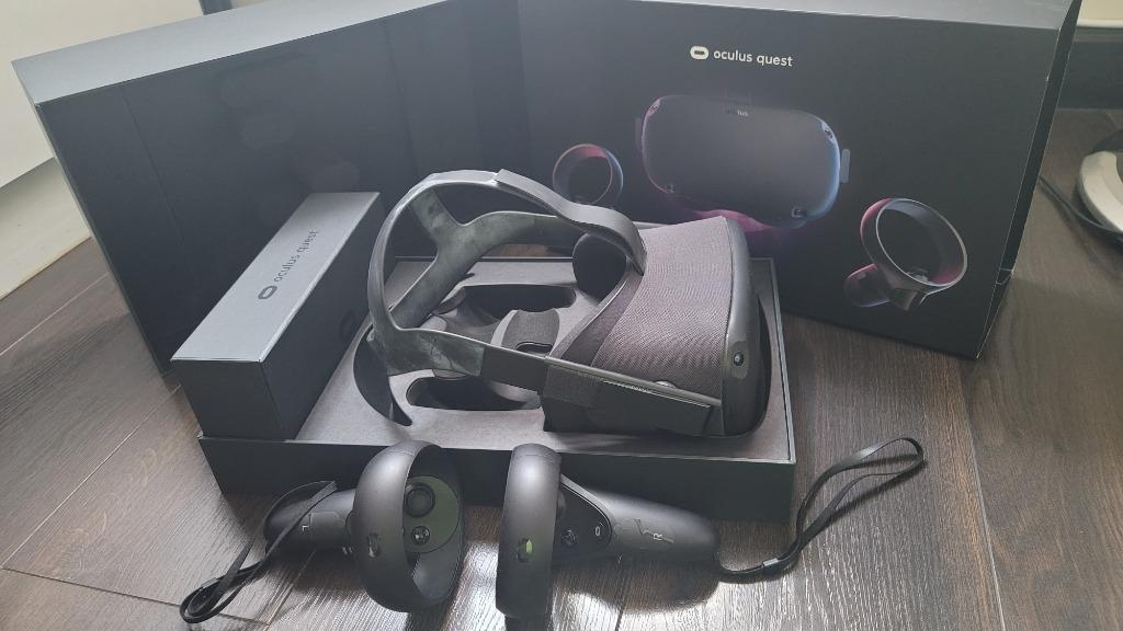 Oculus Quest 128gb First Gen 第一代VR Gaming Headset, 電子遊戲