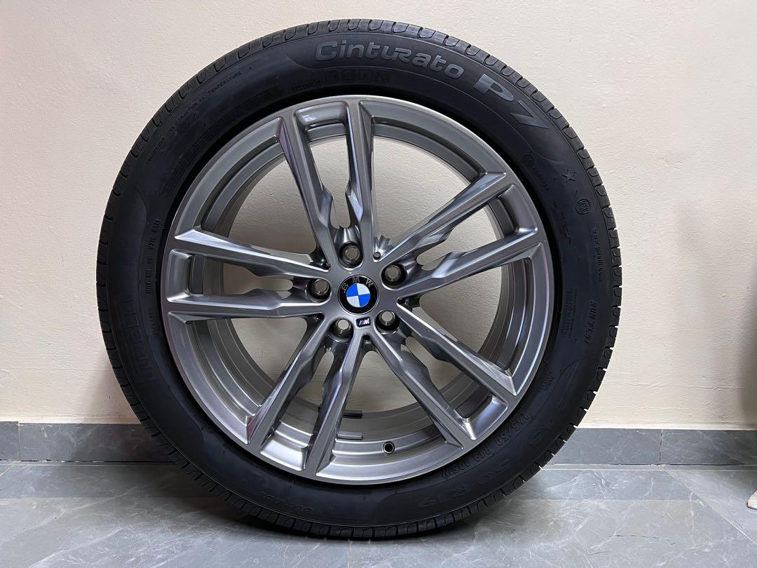ORIGINAL BMW 19 INCH M RIM BMW G02 X4 G01 X3, Car Accessories, Tyres ...